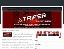 Tablet Screenshot of albanywindowtinting.com
